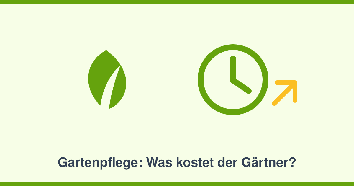 Gartenpflege: Was kostet der Gärtner — und wie Sie 20 Prozent vom Staat zurückholen