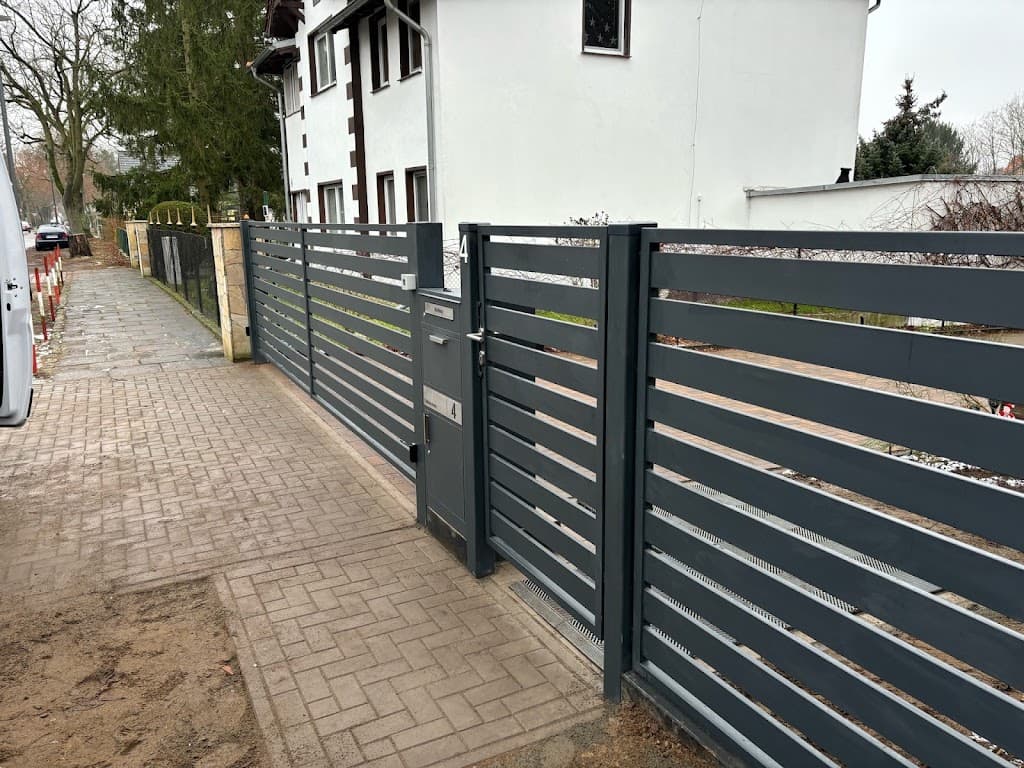 Deutschland-Zaun
